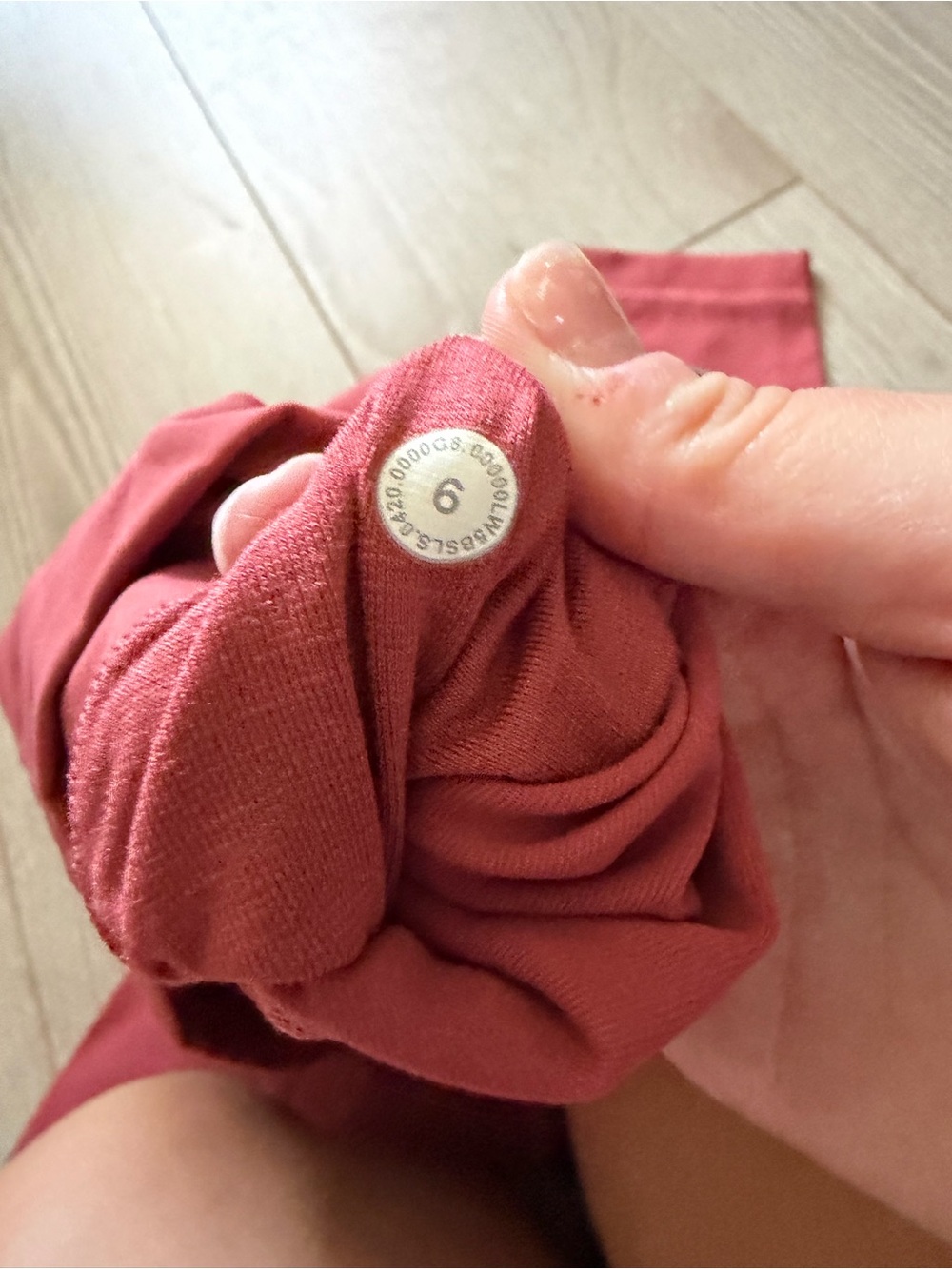 Lululemon Wunder Under High-Rise Tight 25" *Full-On Luxtreme Soft Cranberry yoga - Picture 6 of 6